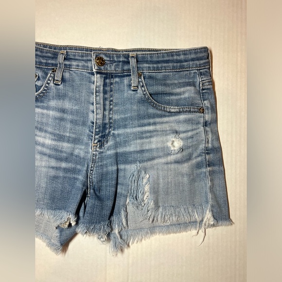 Adriano Goldschmied Jean Shorts Womens 27R The Hailey Cutoff Light Wash - Picture 2 of 13